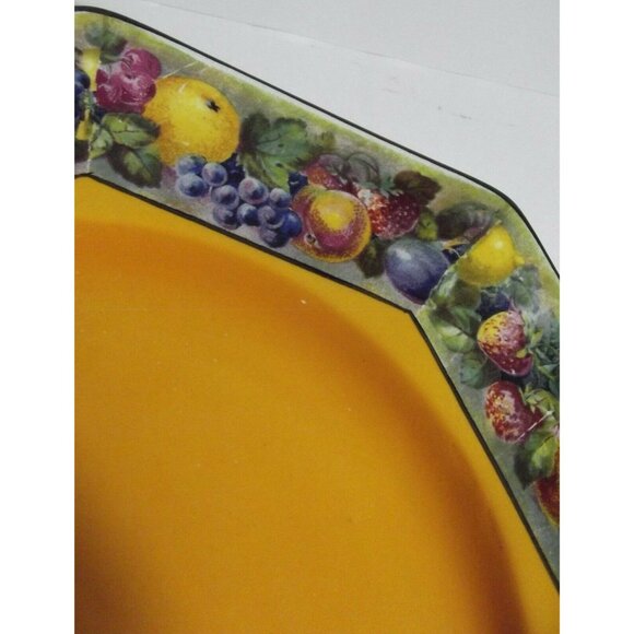 2 Vintage Regal Ware R P Co Octagon Plate Lot #5 Made in England Regal Pottery - Picture 11 of 12